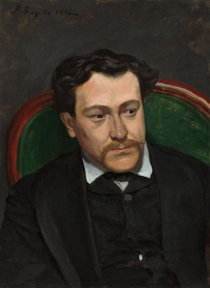 Edouard Blau by Frederic Bazille Oil Painting