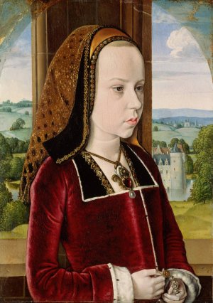Margaret of Austria by Jean Hey Oil Painting