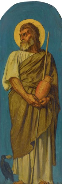 Elisee by Jean-Hippolyte Flandrin Oil Painting