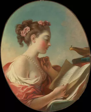 Allegory of Vigilance by Jean-Honore Fragonard Oil Painting