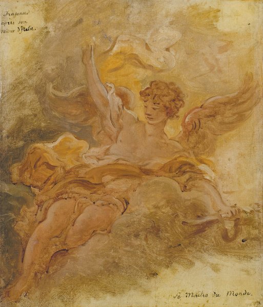 Le Maitre du Monde by Jean-Honore Fragonard - Hand-Painted Oil Painting Reproduction