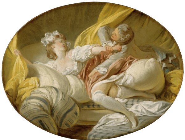 Main Product Photo of The Beautiful Servant Painting by Jean-Honore Fragonard