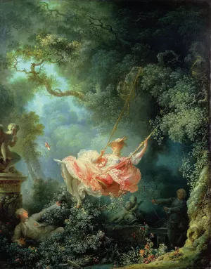 The Swing by Jean-Honore Fragonard Oil Painting