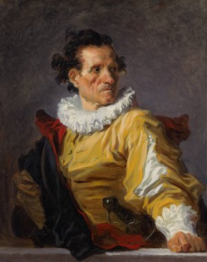 The Warrior by Jean-Honore Fragonard Oil Painting