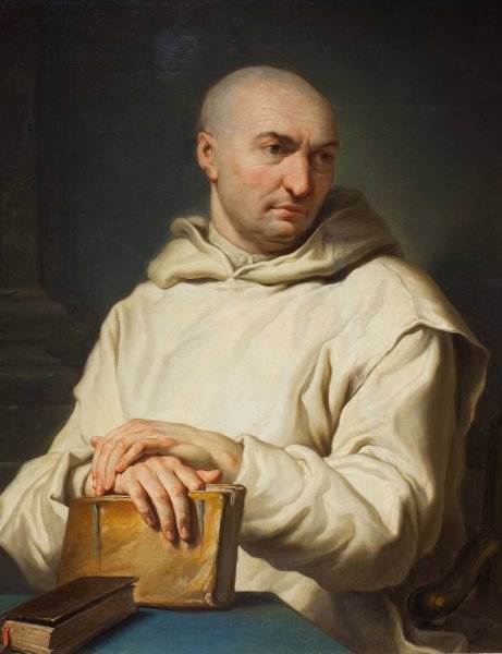 Main Product Photo of Portrait of a Carthusian Monk  Painting by Jean Ii Restout