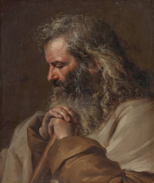 A Male Saint  by Jean-Jacques De Boissieu - Hand-Painted Oil Painting Reproduction