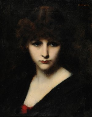 Candeur by Jean-Jacques Henner Oil Painting