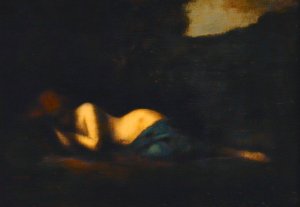 The Magdalene by Jean-Jacques Henner Oil Painting