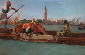 Doge Of Venice by Jean-Joseph-Benjamin Constant Oil Painting