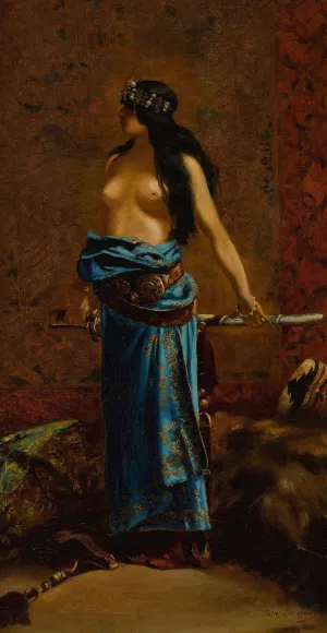 Judith Oil painting by Jean-Joseph-Benjamin Constant
