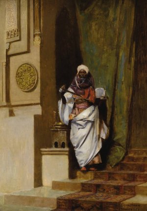 Tangiers by Jean-Joseph-Benjamin Constant Oil Painting