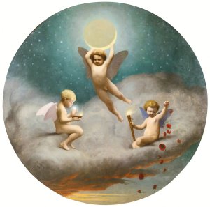 Allegory Of Night by Jean-Leon Gerome Oil Painting
