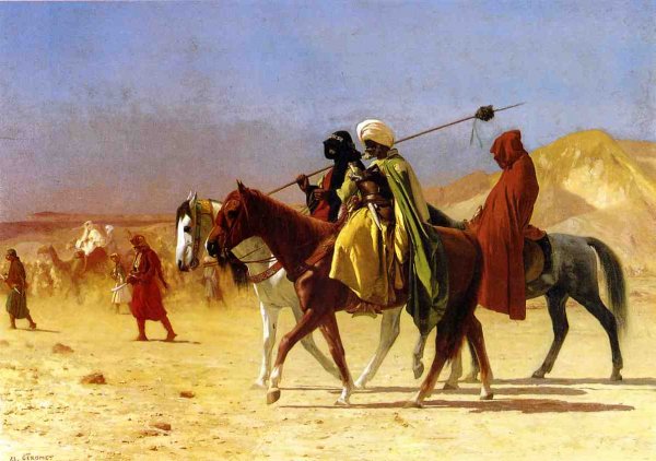 Arabs Crossing the Desert