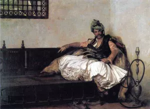Bashi-Bazouk Chief Oil painting by Jean-Leon Gerome