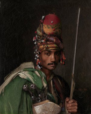 Bashi-Bazouk by Jean-Leon Gerome Oil Painting