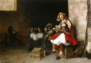 Bashi-Bazouk Singing Oil painting by Jean-Leon Gerome