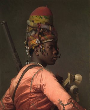 Bashi-Bazouk by Jean-Leon Gerome Oil Painting