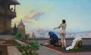 Bathsheba by Jean-Leon Gerome Oil Painting