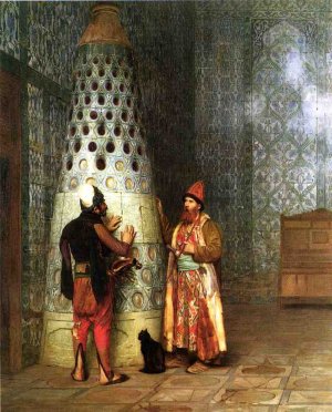 Before the Audience by Jean-Leon Gerome Oil Painting