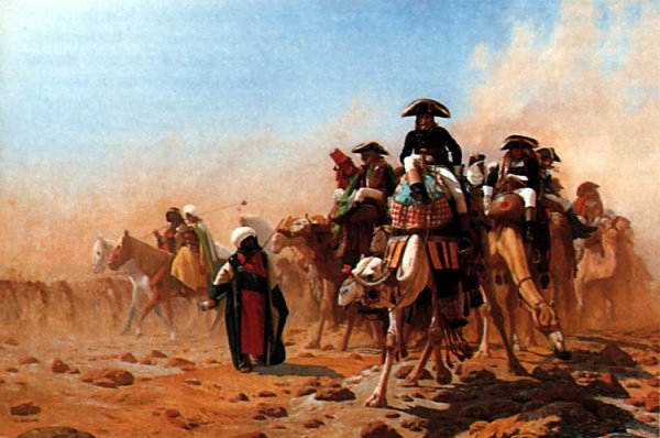 Main Product Photo of Bonaparte et Son Armee en Egypte Painting by Jean-Leon Gerome