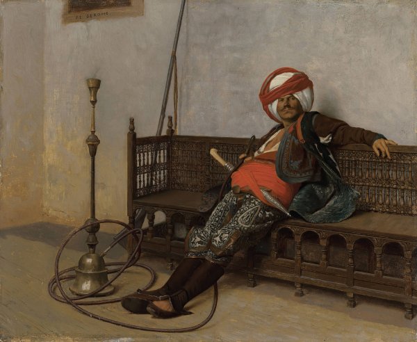 Chef arnaute by Jean-Leon Gerome - Hand-Painted Oil Painting Reproduction