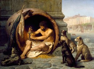 Diogenes by Jean-Leon Gerome Oil Painting
