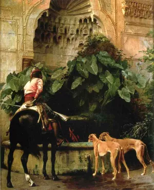 Home from the Hunt painting by Jean-Leon Gerome