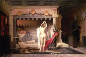 King Candaules by Jean-Leon Gerome Oil Painting