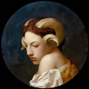 La Bacchante by Jean-Leon Gerome Oil Painting