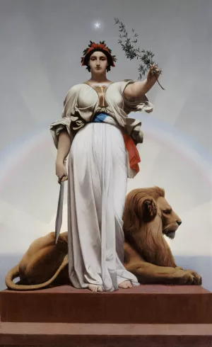 La Republique by Jean-Leon Gerome Oil Painting