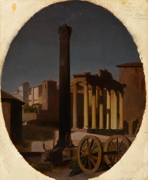 Le Forum, la nuit by Jean-Leon Gerome Oil Painting