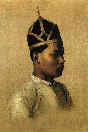 Nai Sombun by Jean-Leon Gerome Oil Painting