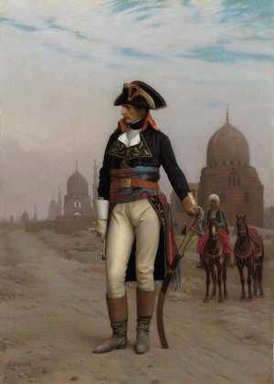 Napoleon in Egypt by Jean-Leon Gerome Oil Painting