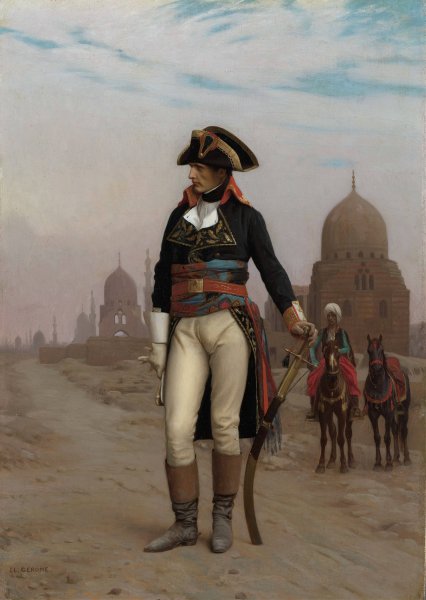 Napoleon in Egypt  by Jean-Leon Gerome - Hand-Painted Oil Painting Reproduction