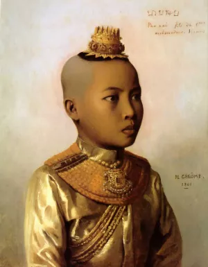 Pho Xai Oil painting by Jean-Leon Gerome
