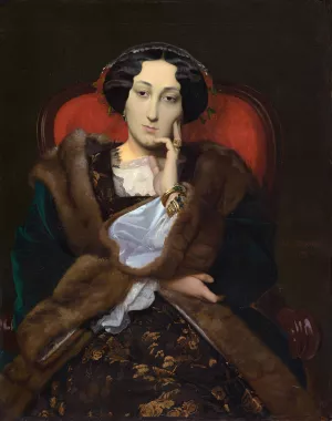 Portrait of a Woman Oil painting by Jean-Leon Gerome