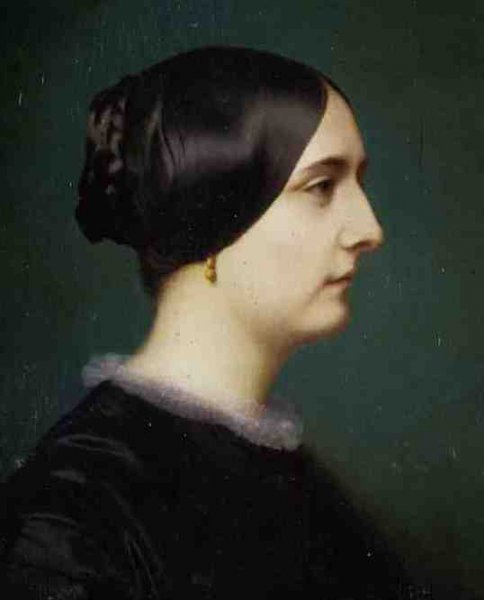 Portrait of Cecile Viter by Jean-Leon Gerome - Hand-Painted Oil Painting Reproduction