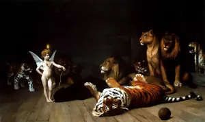 Qui Que Tu Sois, Voici Ton Maitre by Jean-Leon Gerome - Oil Painting Reproduction