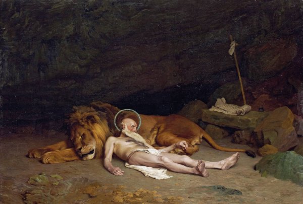 Saint Jerome  by Jean-Leon Gerome - Hand-Painted Oil Painting Reproduction
