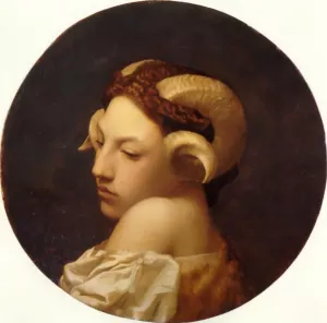 The Bacchante by Jean-Leon Gerome Oil Painting