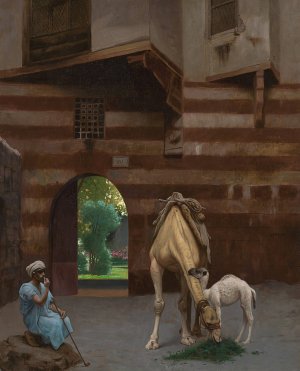 The Camel Driver by Jean-Leon Gerome Oil Painting