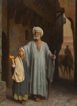 The Helping Hand by Jean-Leon Gerome Oil Painting