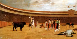 The Picador by Jean-Leon Gerome Oil Painting
