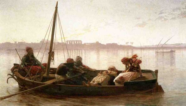Main Product Photo of The Prisoner Painting by Jean-Leon Gerome