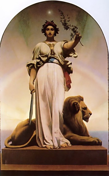 The Republic by Jean-Leon Gerome - Hand-Painted Oil Painting Reproduction