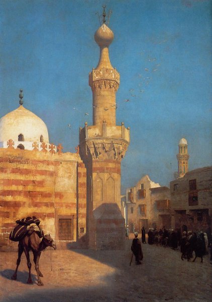 Main Product Photo of View of Cairo Painting by Jean-Leon Gerome
