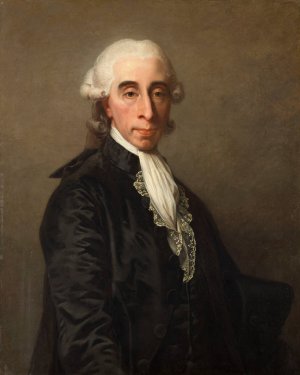 Portrait de Jean-Sylvain Bailly by Jean Laurent Mosnier Oil Painting