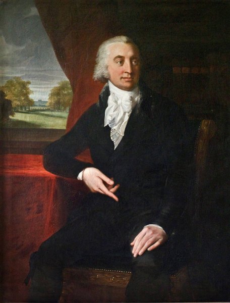 Portrait of Caspar Voght  by Jean Laurent Mosnier - Hand-Painted Oil Painting Reproduction