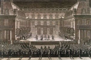 Performance of Alceste in 1674