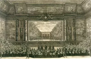 The Festivities of Cupid and Bacchus Oil painting by Jean Le Pautre